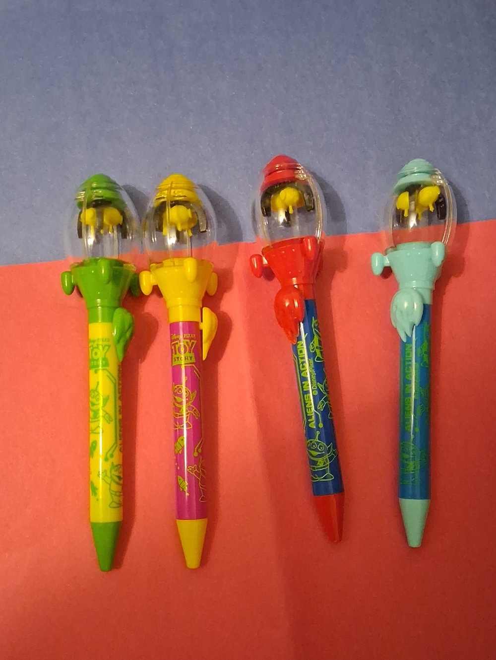 Character Spinner Pen - Red, Green, Yellow, Teal Disney /Toy Story